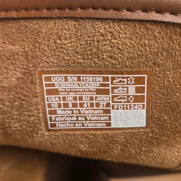 NWT | UGG Women’s Cityfunc Platform Boots Chestnut | Size 10 - Picture 5 of 5